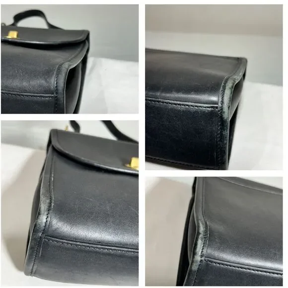 Vintage Coach Regina Top Handle Crossbody Bag 9983 Authentic - Picture 10 of 16